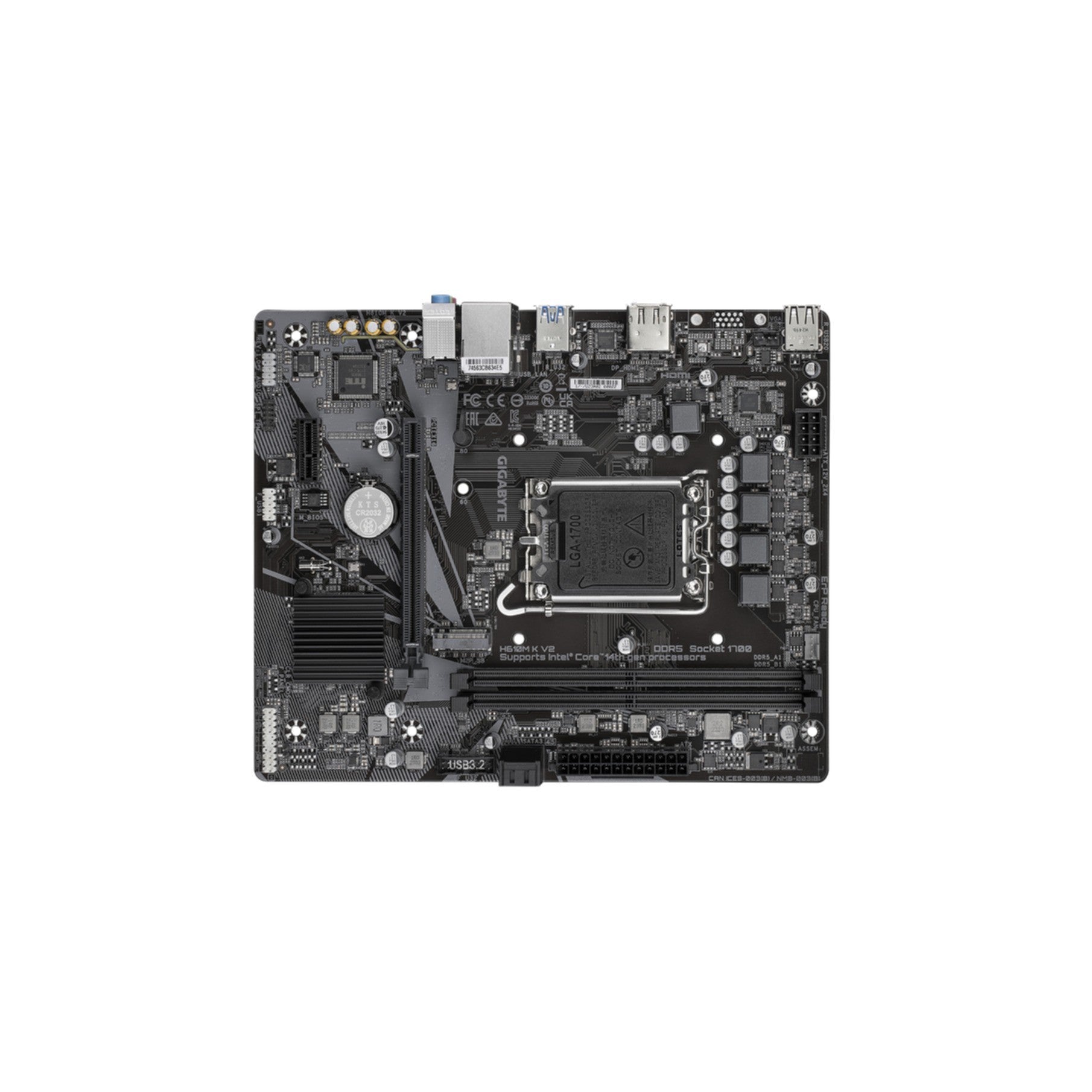 Gigabyte GA-H610M K V2 (1700) (D)