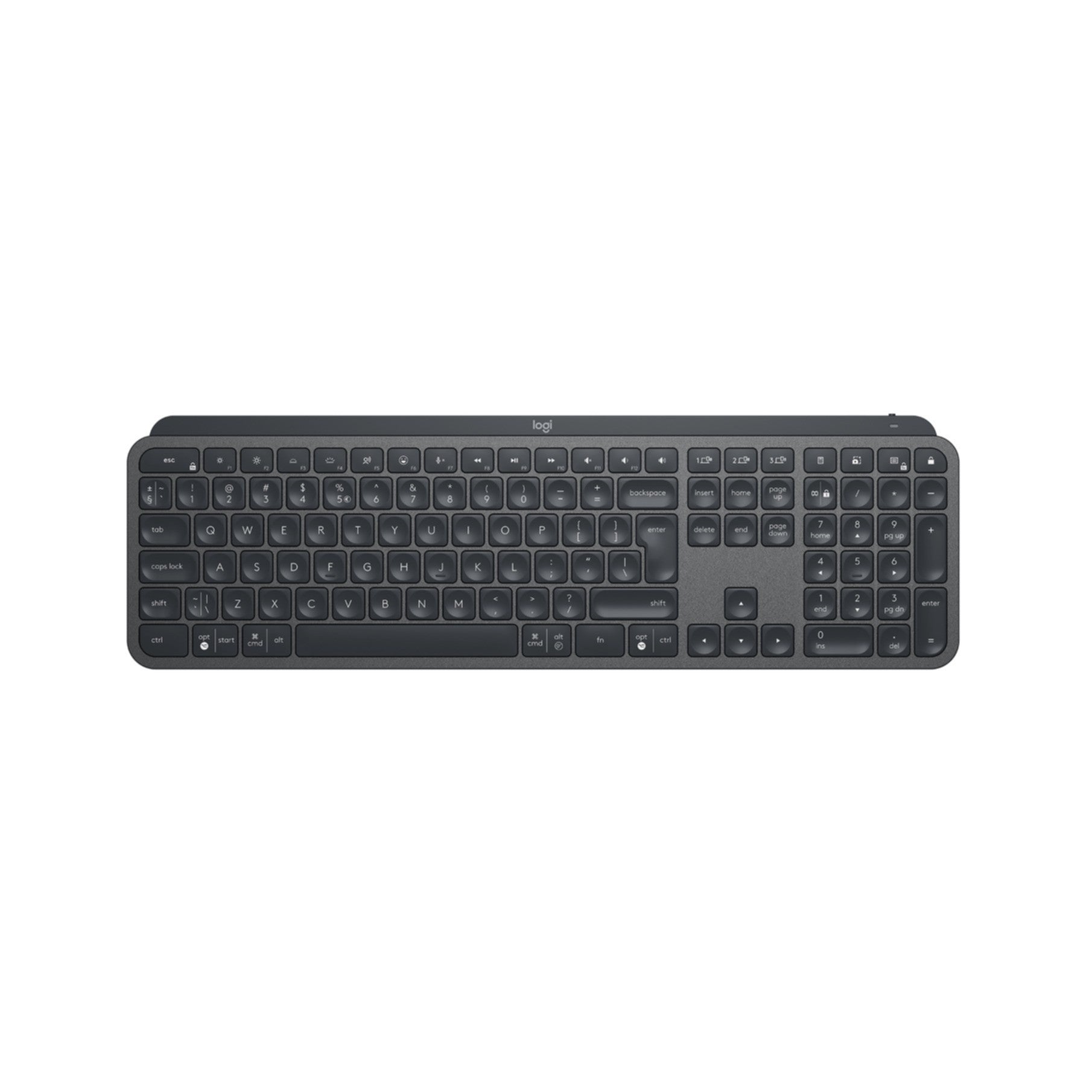 Keyboard Logitech MX Master Keys for Business Wireless Graphite (US) (920-010251)