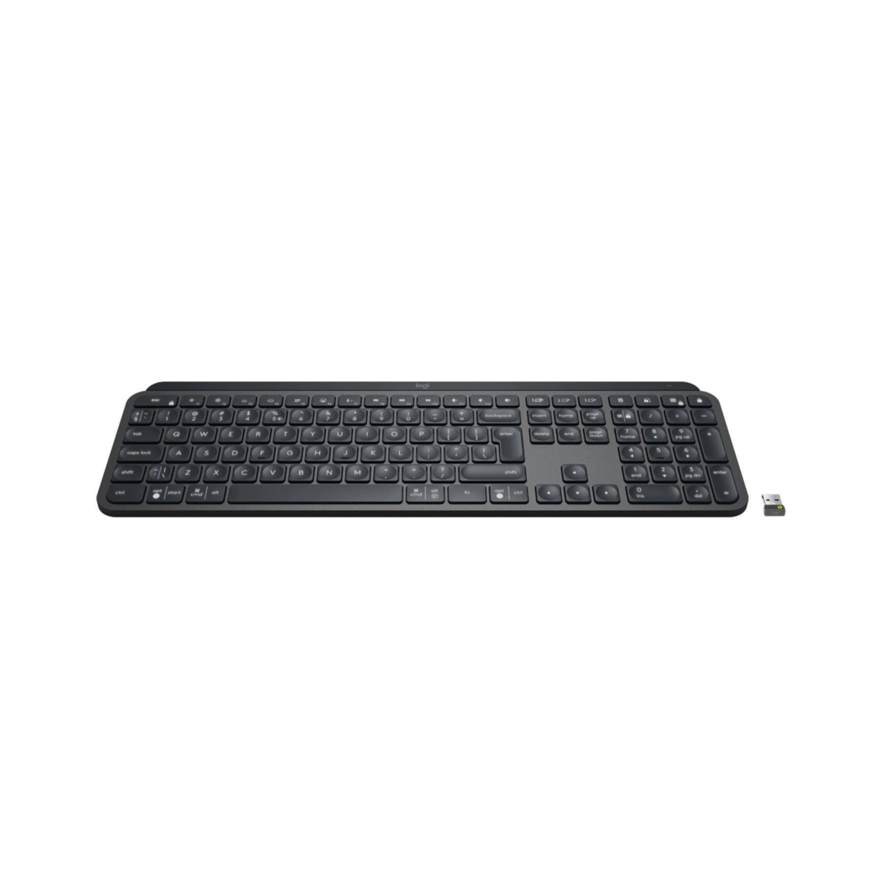 Keyboard Logitech MX Master Keys for Business Wireless Graphite (US) (920-010251)