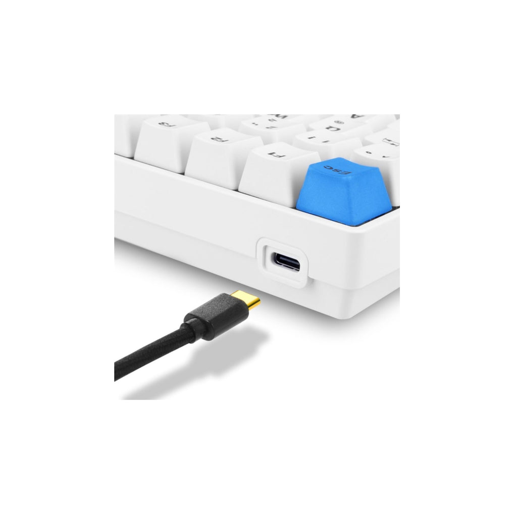 Keyboard Sharkoon Skiller SGK50 S3 PBT White  