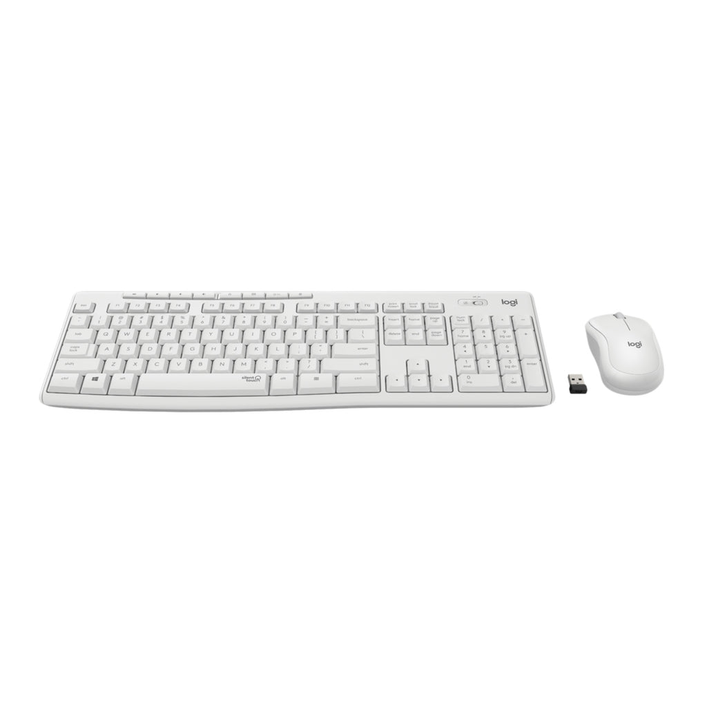 B-Keyboard & Mouse Logitech Wireless Combo MK295 white (DE) (920-009819)