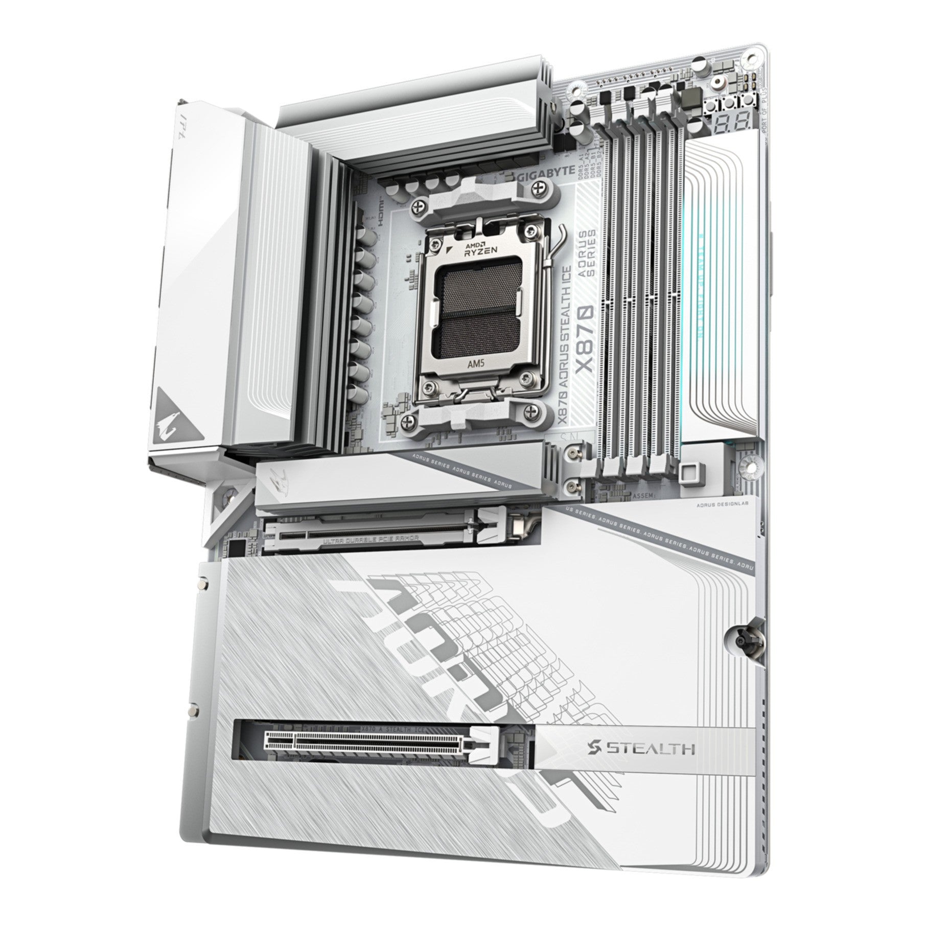 Gigabyte GA-X870 A STEALTH ICE (AM5) (D)