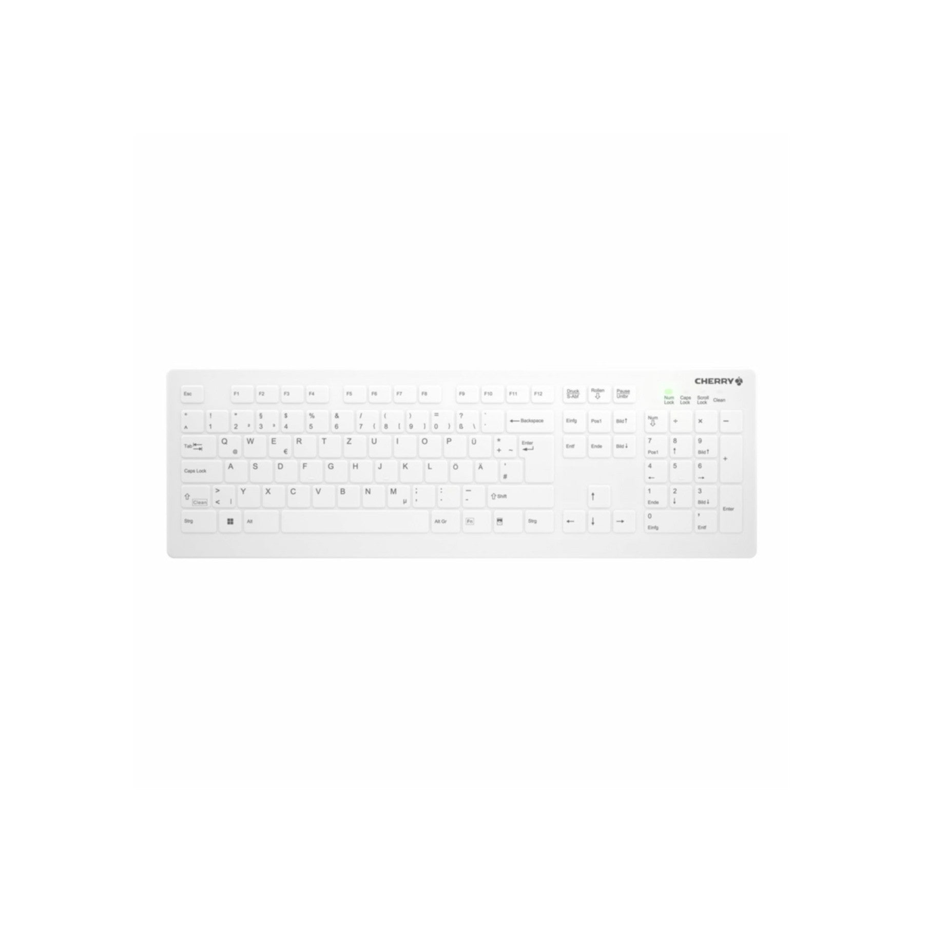 Keyboard Cherry Medical Active Key AK-C8112 Wireless white (DE) (AK-C8112-FU1-W/DE)