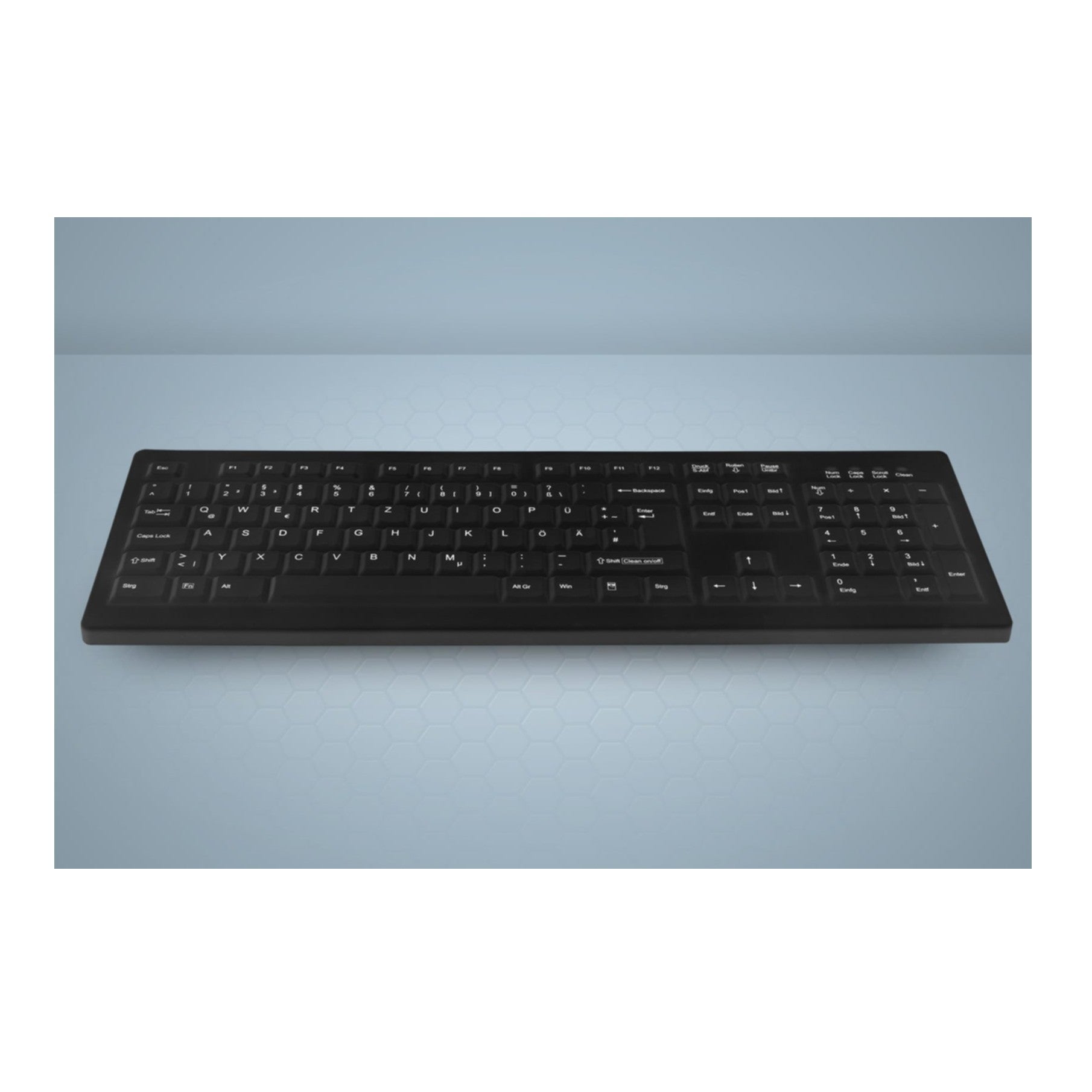 Keyboard Cherry Medical Active Key AK-C8100 wireless black (DE) (AK-C8100F-FU1-B/GE)