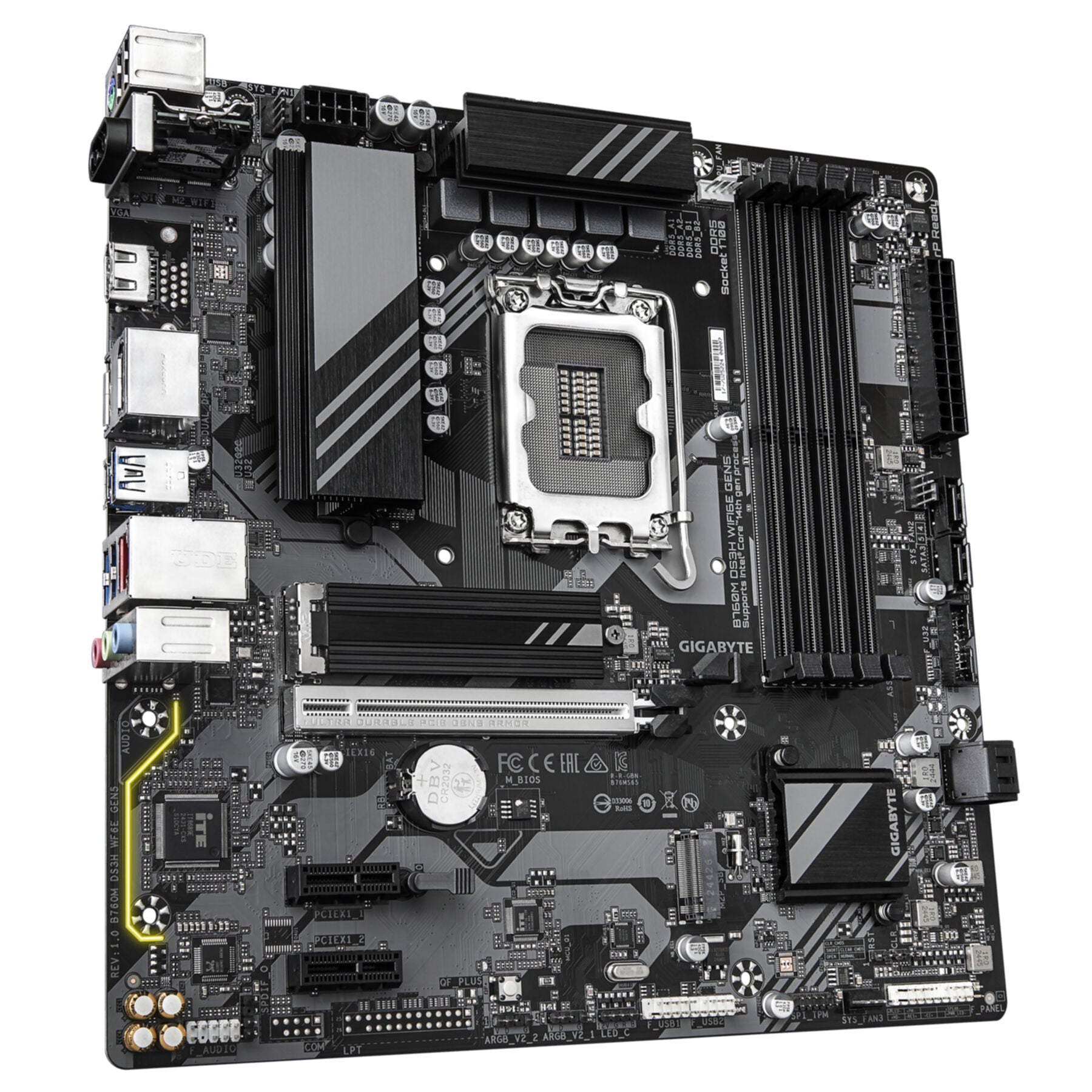 Gigabyte GA-B760M DS3H WF6E GEN5 (1700) (D)