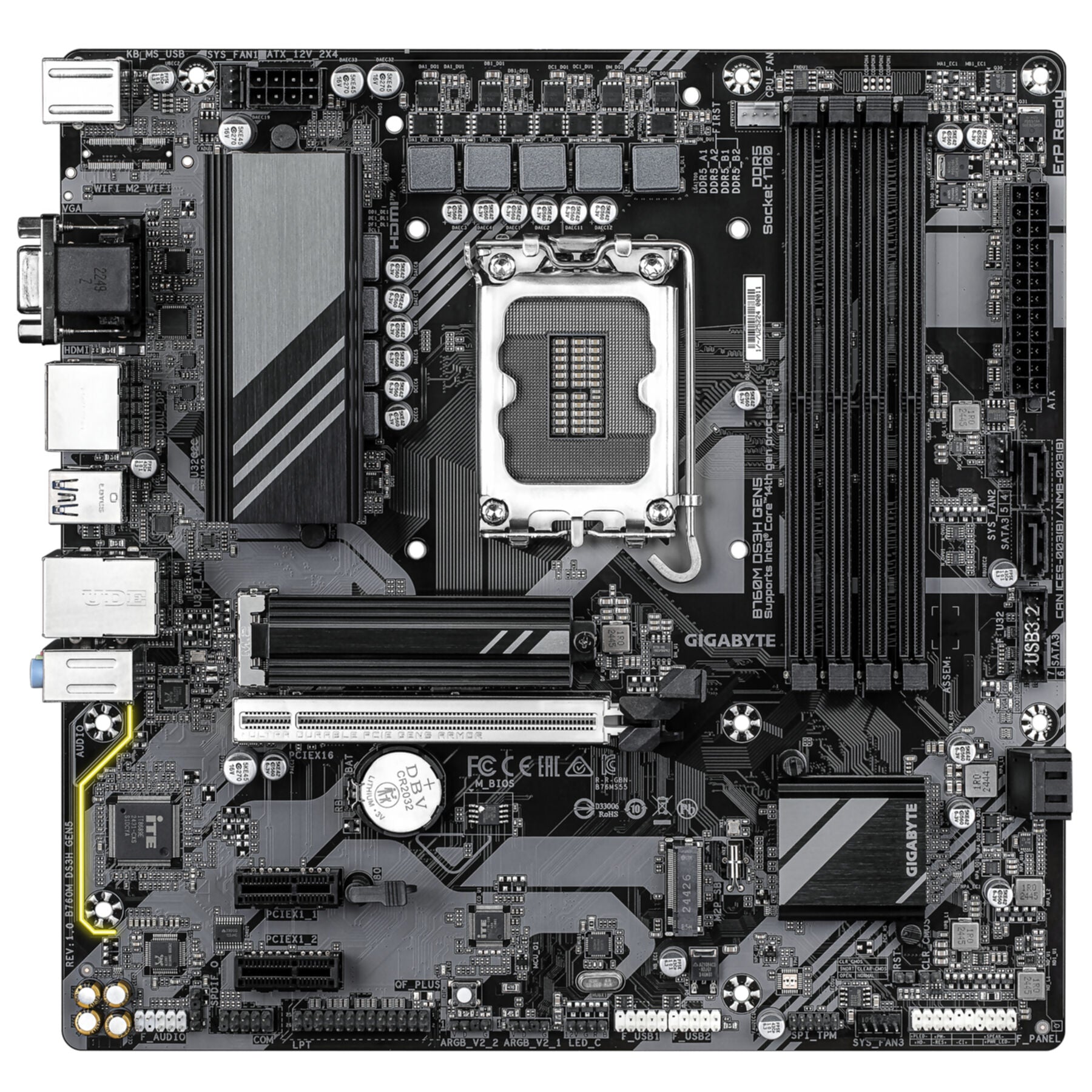Gigabyte GA-B760M DS3H GEN5 (1700) (D)