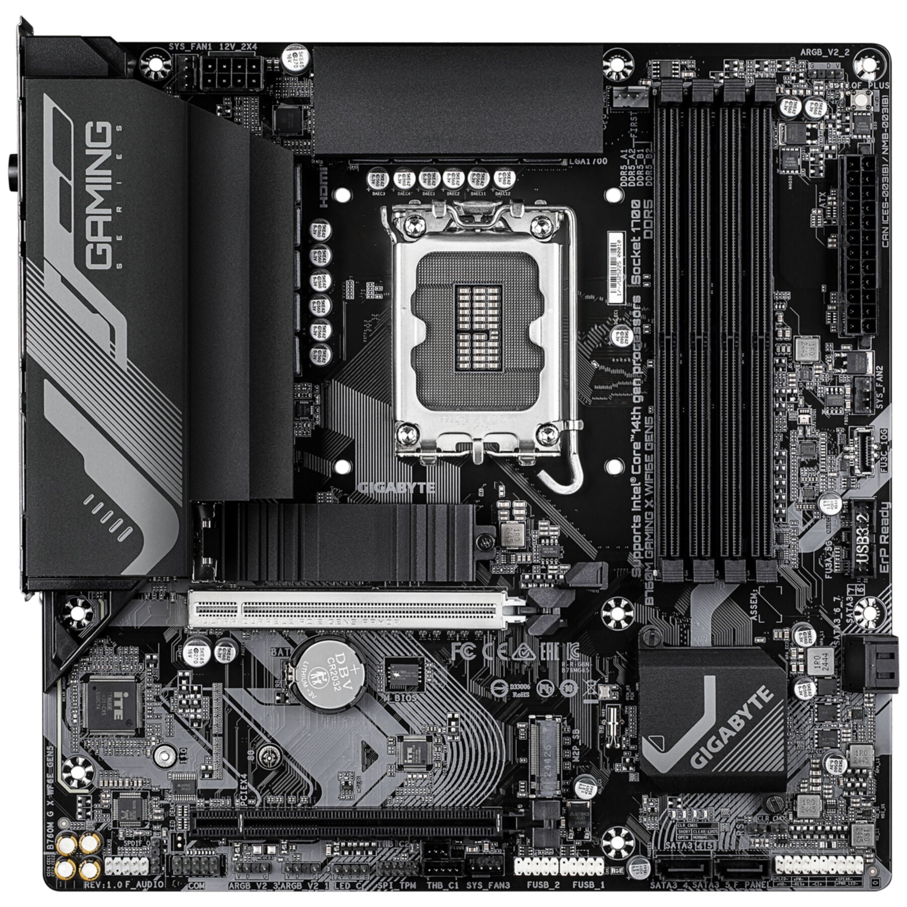 Gigabyte GA-B760M G X WF6E GEN5 (1700) (D)