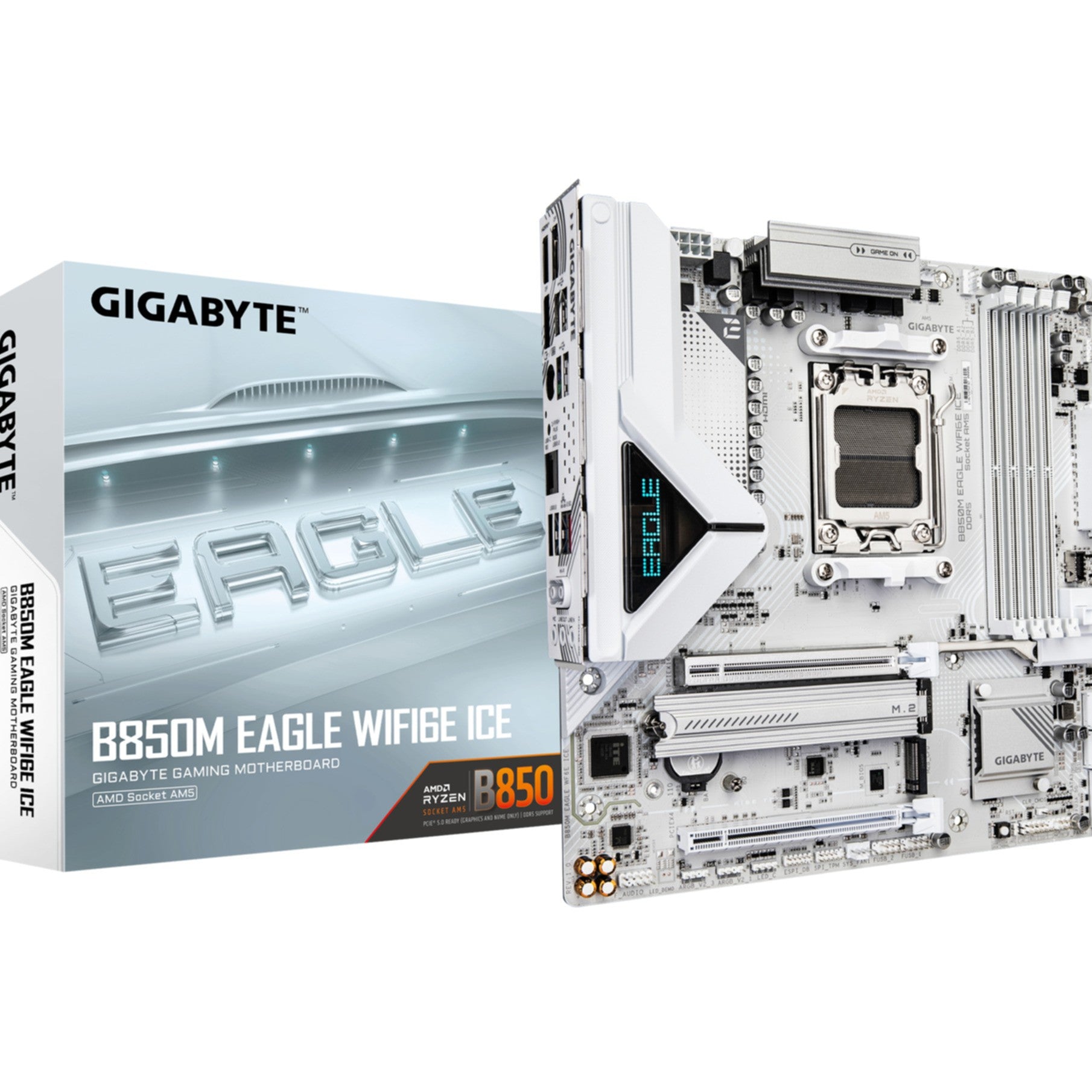 Gigabyte GA-B850M Eagle WF6E ICE  (AM5) (D)