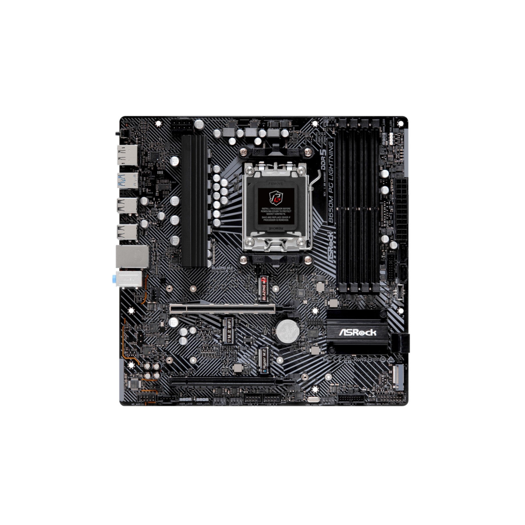 ASROCK B650M Phantom Gaming Lightning  (AM5) (D)