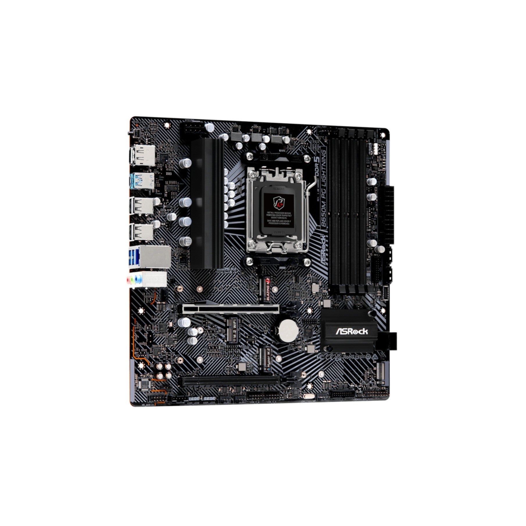 ASROCK B650M Phantom Gaming Lightning  (AM5) (D)
