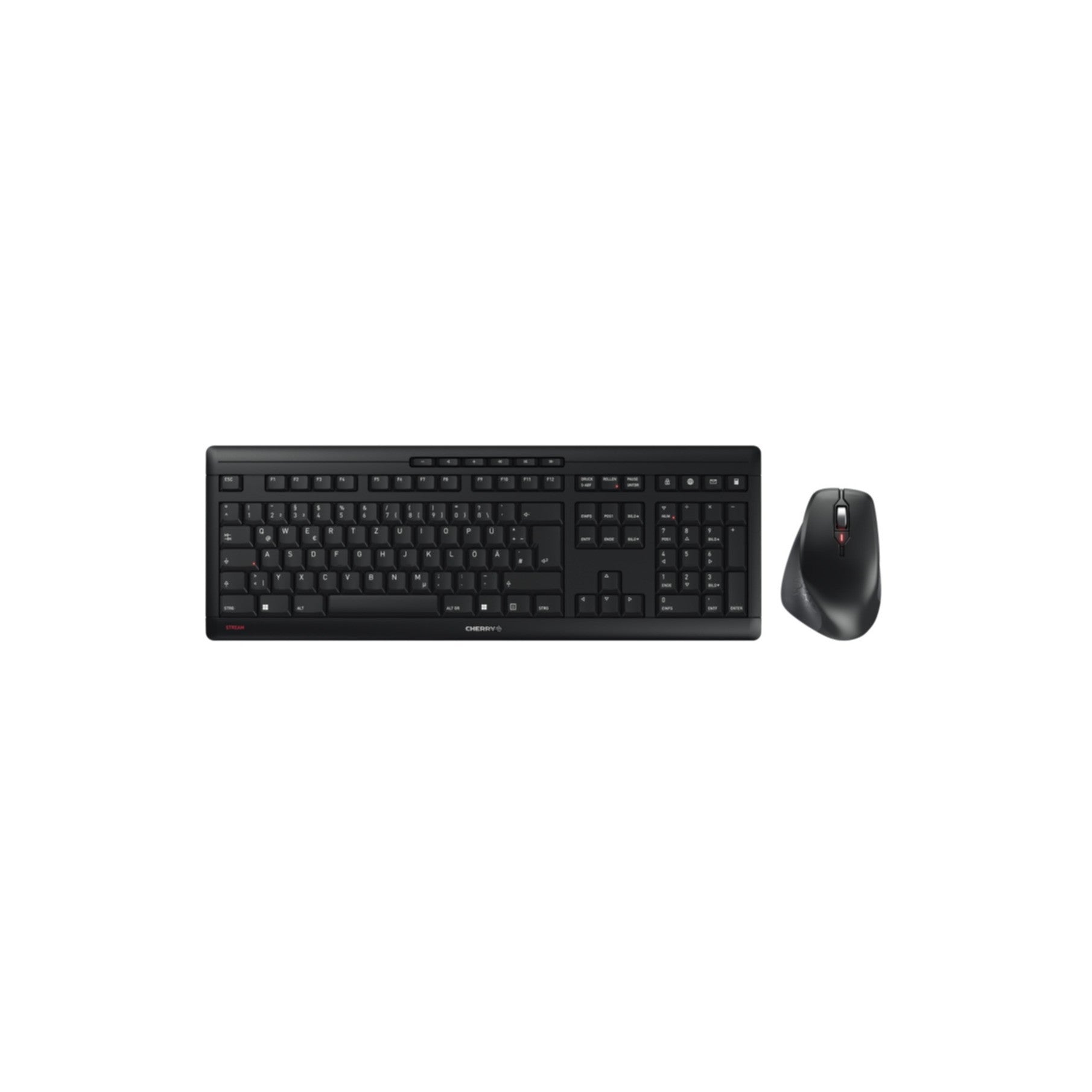 Keyboard & Mouse Cherry Wireless Combo Comfort black (DE) (JD-8550DE-2)