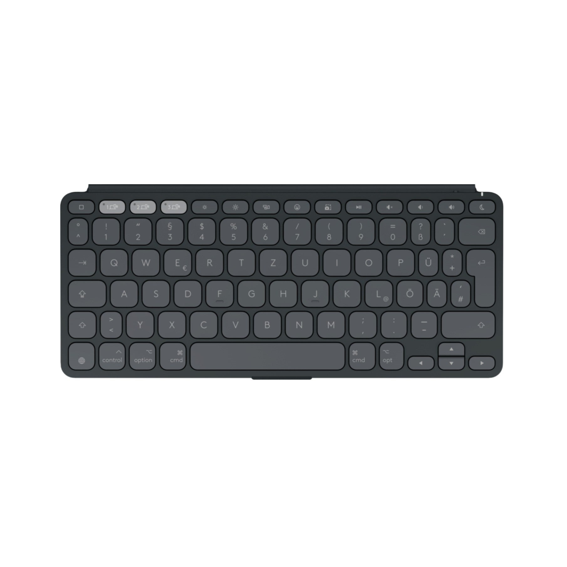Keyboard Logitech Keys-To-Go 2 for Mac Wireless Graphite (DE) (920-013004)