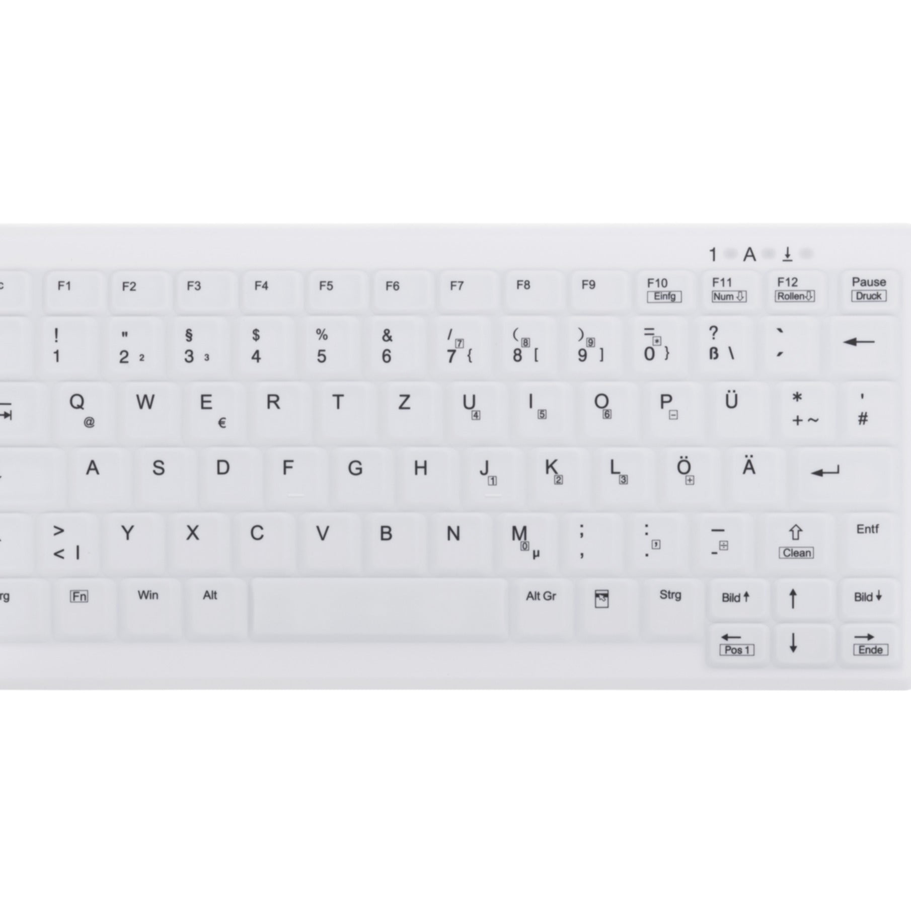 Keyboard Cherry Medical ACTIVE KEY AK-C4110 Wireless white (AK-C4110F-FU1-W/GE)