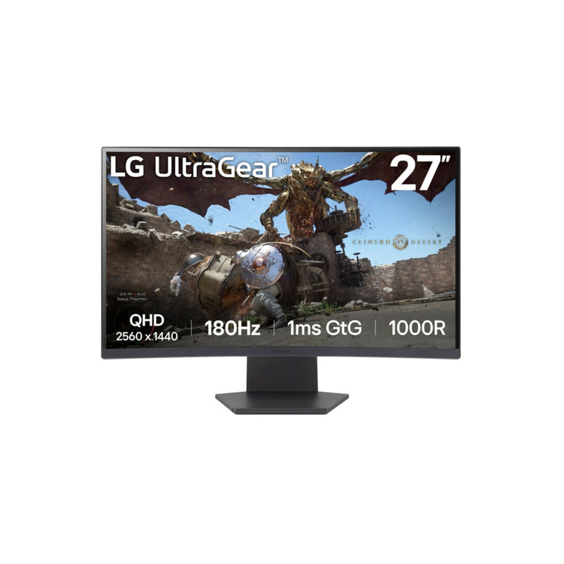 TFT LG UltraGear 27GS60QC-B 68.4 cm (27)2xHDMI,DisplayPort,curved
