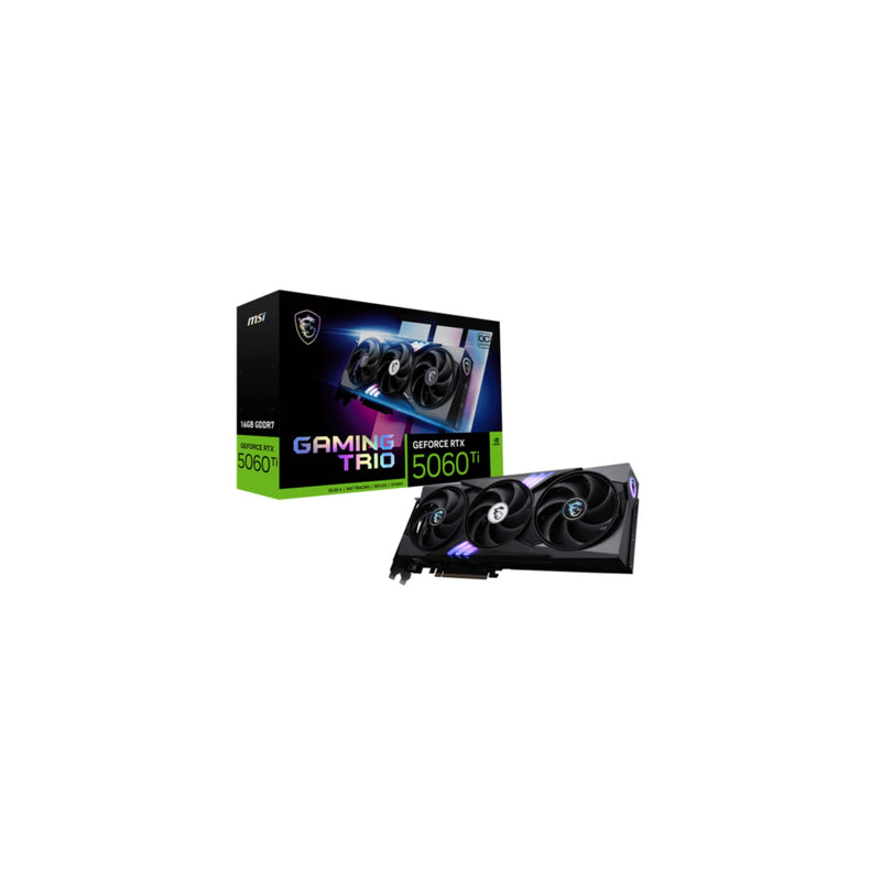 VGA MSI GeForce® RTX 5060 TI 16GB GAMING TRIO OC